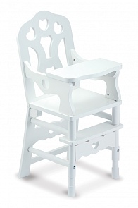 Деревянный высокий стул для кукол (Melissa&Doug, 9382_md)